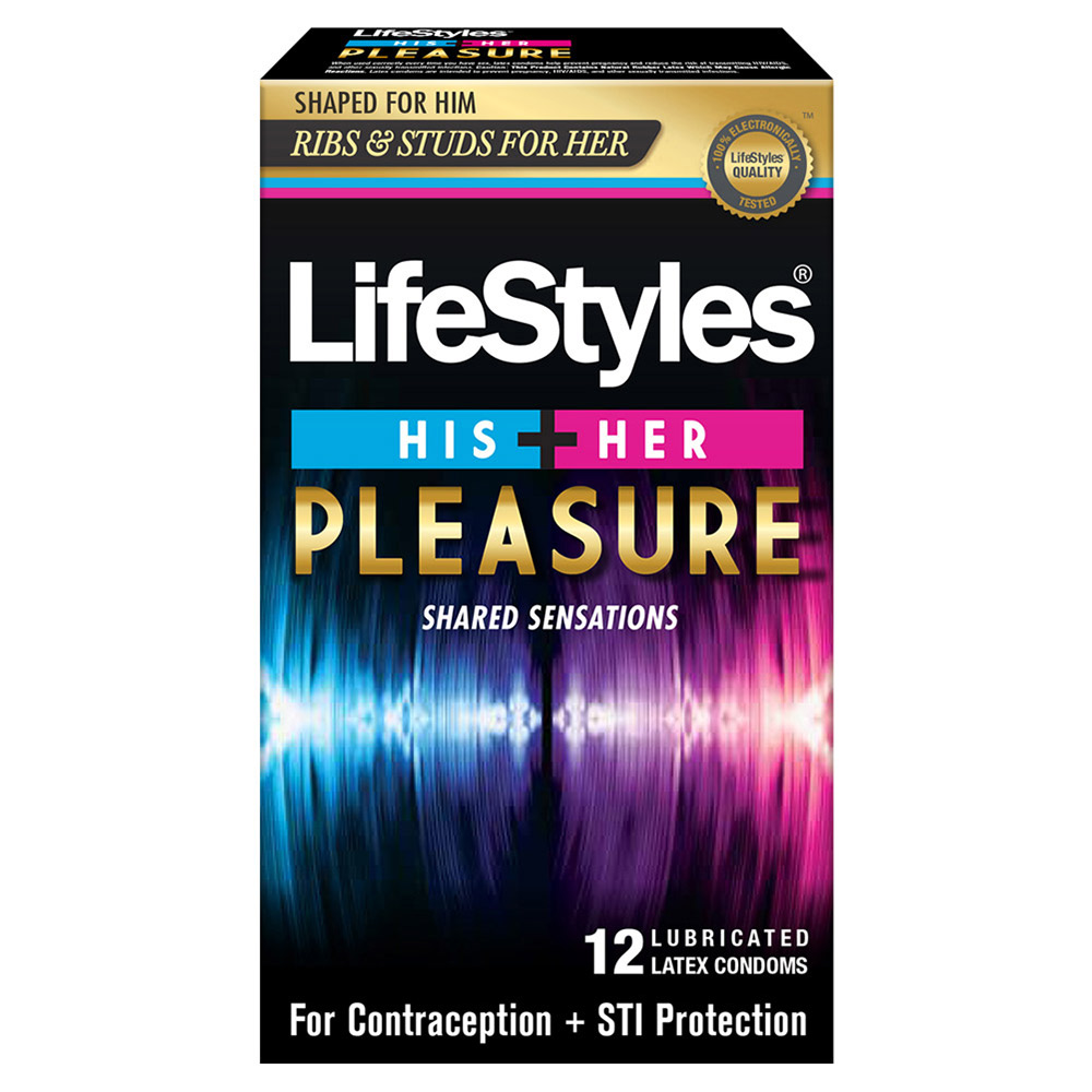 Lifestyles His and Her Pleasure - 12 pack