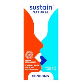 Sustain Extra Large Condoms - 10-pack
