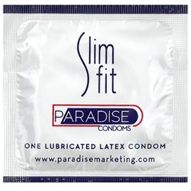 Paradise Marketing Slim Fit Condoms - 100-Pack