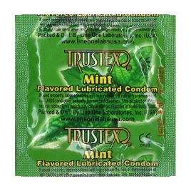 Trustex Mint Flavored Lubricated Condoms - 36-pack