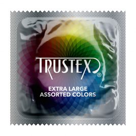 Trustex Extra Large Assorted Colors Condoms - 100-pack