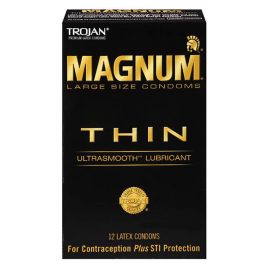 Trojan MAGNUM Thin Lubricated Condoms - 36-Pack