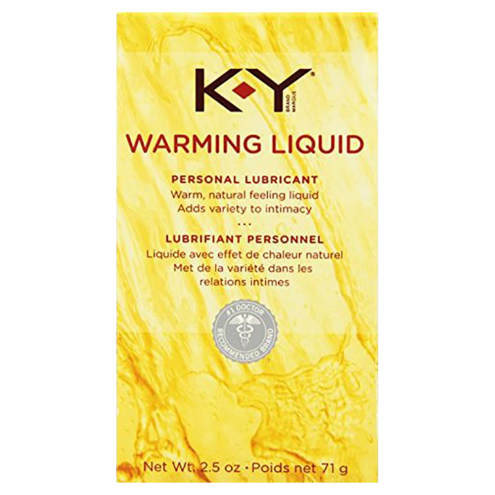 K-Y Warming Liquid Lubricant - 4-Pack