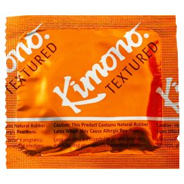 Kimono MicroThin Ribbed + Sensi-Dots Condoms - 100-Pack
