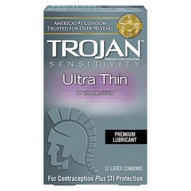 Trojan Ultra Thin Lubricated Condoms - 36-Pack