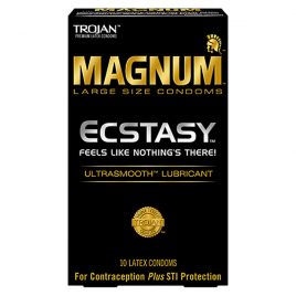 Trojan Magnum Ecstasy Ultrasmooth Condoms - 100-pack