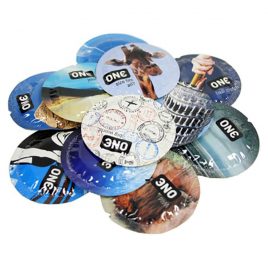 ONE 576 Sensations Condoms - 100-pack