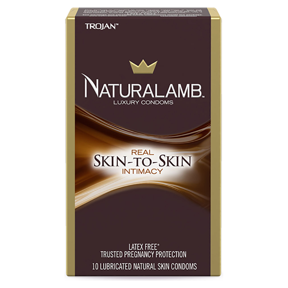 Trojan Natural Lamb Condoms - 30-Pack