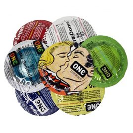 ONE Mixed Pleasure Condoms - 100-pack
