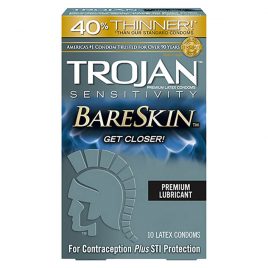 Trojan Sensitivity BareSkin Condoms - 100-Pack