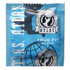 Atlas True Fit Condoms - 100-Pack