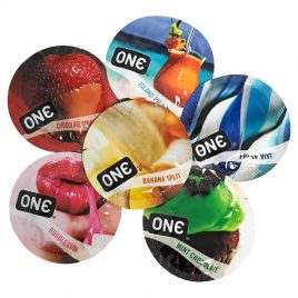 ONE Flavor Waves Condoms - 100-pack