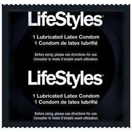 Lifestyles Tuxedo Condoms - 100-Pack