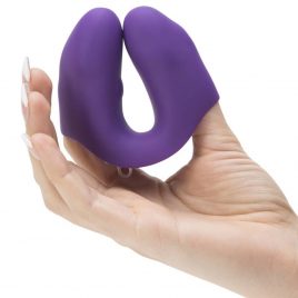 GLUVR Purple Rechargeable 6 Function Finger Vibrator