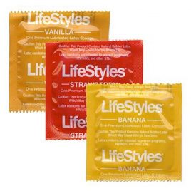 Lifestyles Luscious Flavors Condoms - 100-Pack