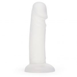 BASICS Clear Suction Cup Dildo 6 Inch