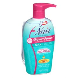 Nair Shower Power Max with Moroccan Argan Oil - 4-Pack