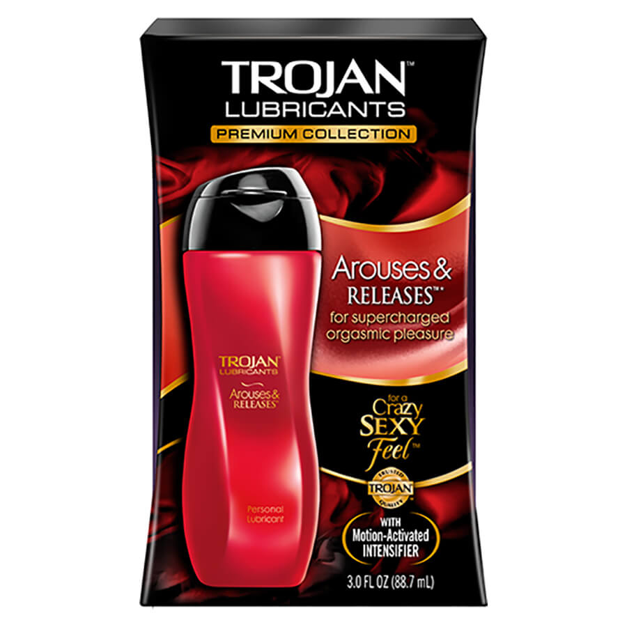 Trojan Arouses and Releases Lubricant - 4-Pack