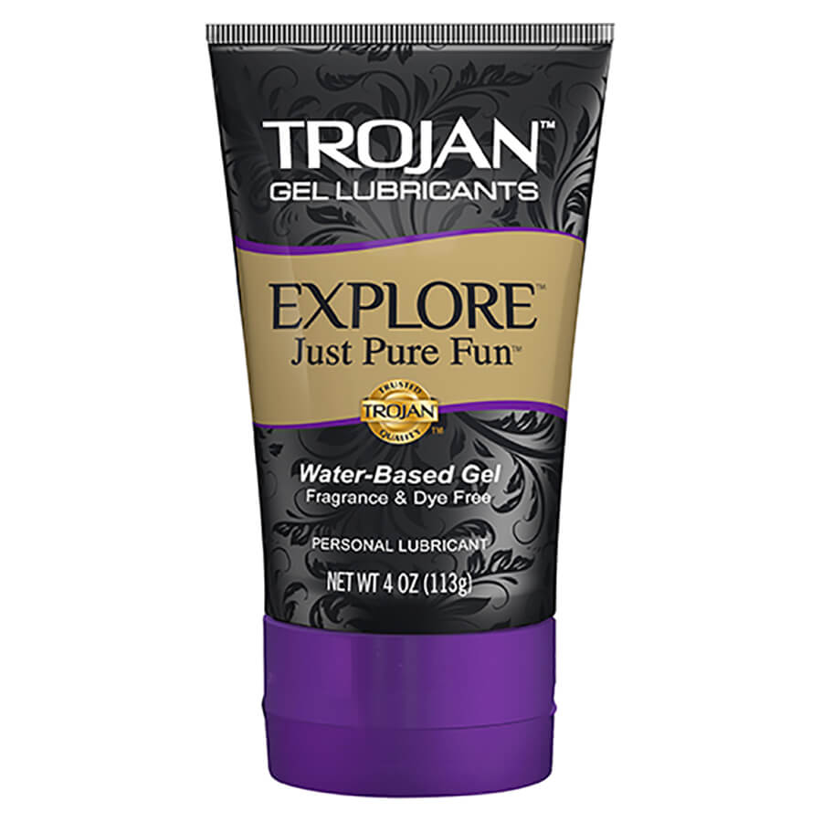 Trojan Explore Gel - 4-Pack