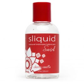 Sliquid Swirl Cherry Vanilla Flavored Lubricant 4.2 fl oz
