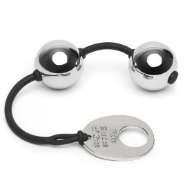 Fifty Shades of Grey Inner Goddess Silver Pleasure Balls 7.8oz
