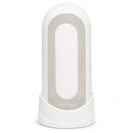 TENGA Zero Flip Hole Luxury White Male Masturbator