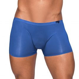 Male Power Blue Seamless Sleek Boxer Shorts