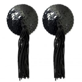 Peekaboos Premium Sequin Nipple Pasties with Tassels