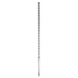 Sextreme 6mm Double Ended Stainless Steel Ribbed Urethral Dilator