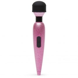 Lovehoney Deluxe Rechargeable Mini Glitter Massage Wand Vibrator