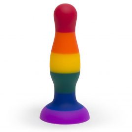 Lovehoney Super Soft Silicone Rainbow Butt Plug