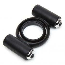 Lovehoney Double Date Silicone Vibrating Double Cock Ring