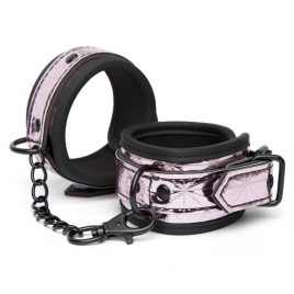 Bondage Boutique Metallic Pink Handcuffs