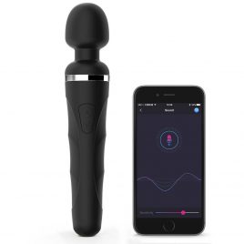 Lovense Domi 2 App Controlled Rechargeable Mini Wand Vibrator