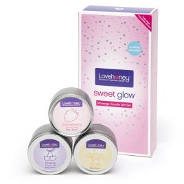 Lovehoney Sweet Glow Massage Candle Gift Set (3 x 2.1 oz)