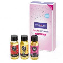 Lovehoney Sweet Caress Massage Oil Set (3 x 1 fl oz)