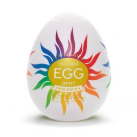 TENGA Egg Shiny Pride Edition Textured Male Masturbator