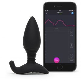 Lovense Hush App Controlled Vibrating Butt Plug 3.5 Inch