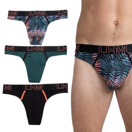 LHM Tropical Brights Thong Set (3 Count)