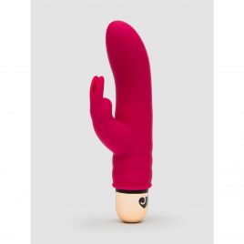 Lovehoney Red Velvet Rechargeable 10 Function Silicone Rabbit Vibrator