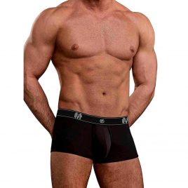 Male Power Black Bamboo Boxer Shorts