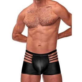 Male Power Wet Look Cage Boxer Shorts
