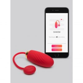 Svakom Ella App Controlled Rechargeable Textured Love Egg Vibrator