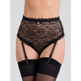 Fifty Shades of Grey Captivate Lace Suspender Thong