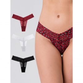 Lovehoney Booty Queen Lace Thong Set (3 Count)