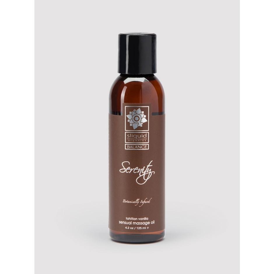 Sliquid Organics Serenity Massage Oil 4.2 fl.oz