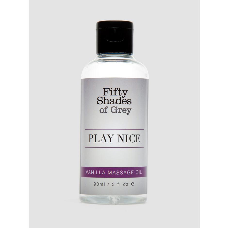 Fifty Shades of Grey Play Nice Vanilla Massage Oil 3 fl oz