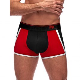 Male Power Red and Black Retro Boxer Shorts