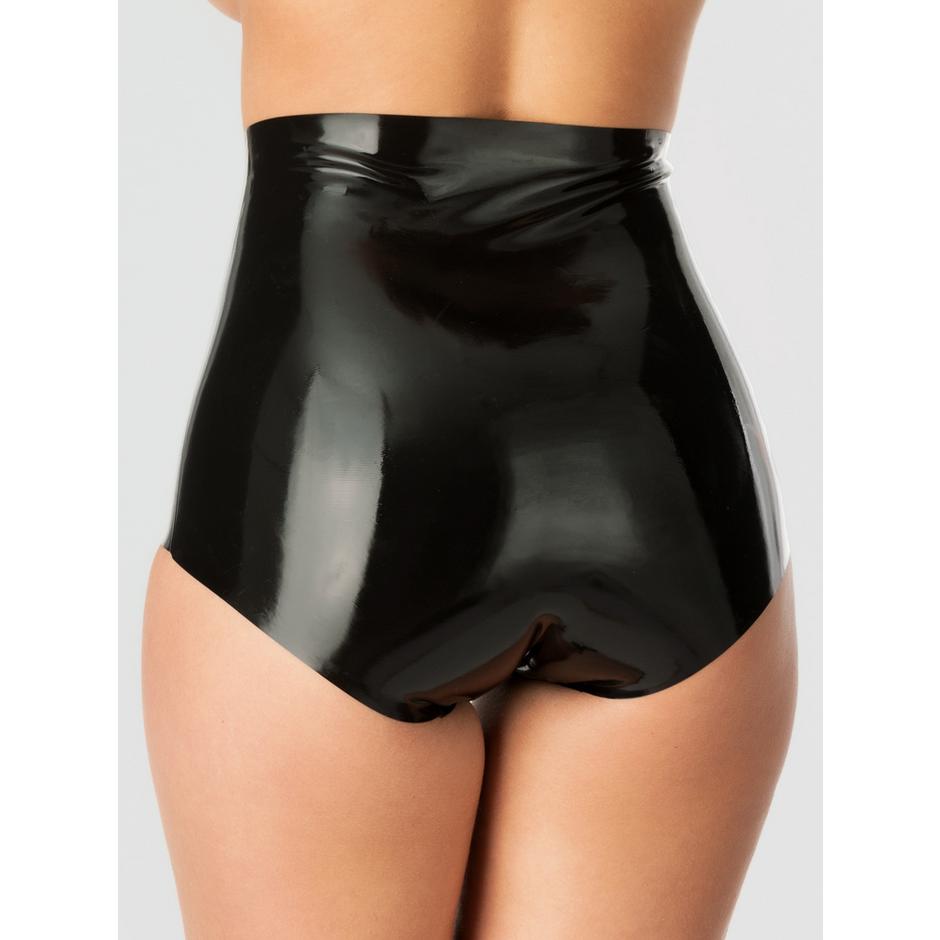 Rubber Girl Retro High Waisted Latex Panties