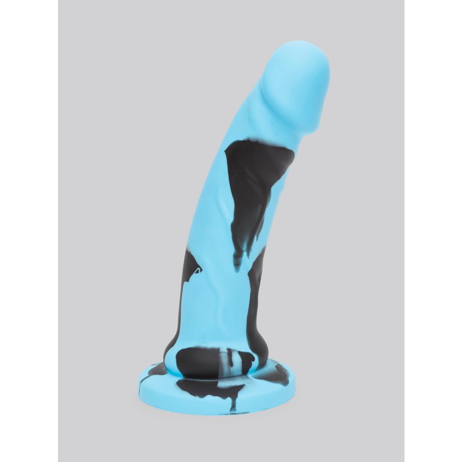 Lifelike Lover Luxe Realistic Multicolored Silicone Dildo 7 Inch